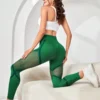 Leggins verde con maya
